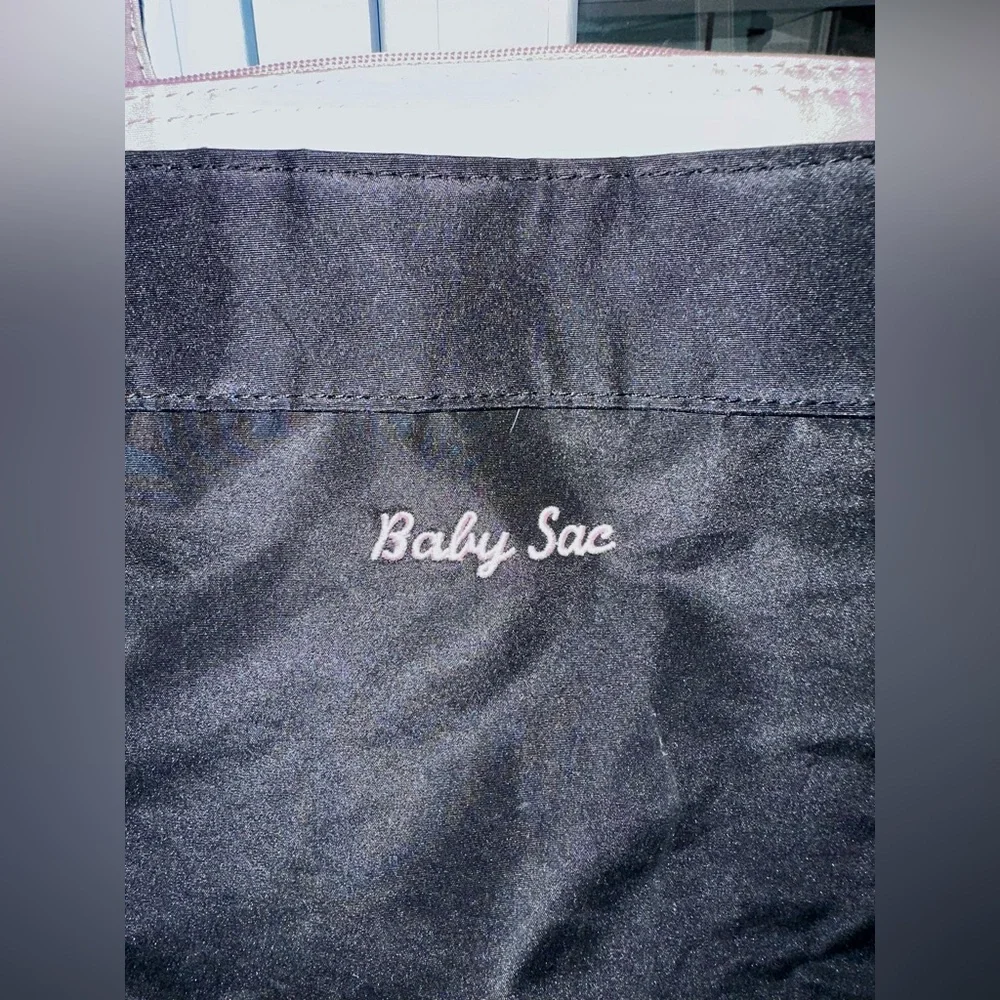 Black and Pink Baby Bag